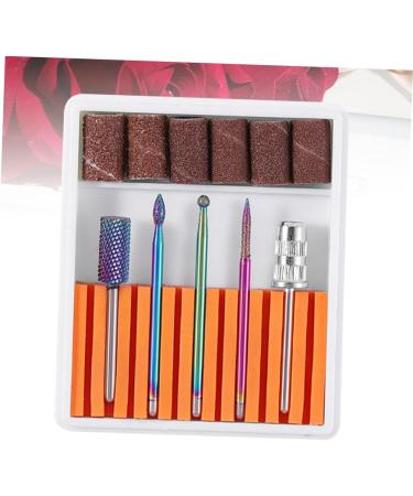 POPETPOP 1 Set Nail Drill Tool Ceramic Nail Bits Manicure Drill Bits Drill Bits for Nails Gel Polish Remover Drill Bit Cuticle Drill Bit Nail File Bits Nail Drill Heads Nail Tool Pedicure 6.5x5.5cm Orange - Buy Online on GoSupps.com