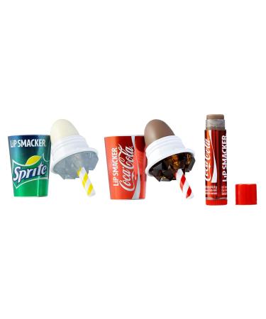 Lip Smacker Coca Cola Collection lip balm trio - Coca-Cola Sprite & Strawberry Fanta flavors - Buy Online on GoSupps.com
