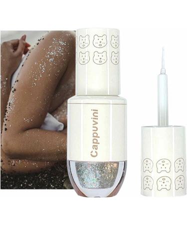 Bowling Liquid Eyeshadow Highlighter Silkworm | Sparkly Bowling Eyeshadow 0.05oz Eye for Body Eyes Clavicle Fovolat - Buy Online on GoSupps.com