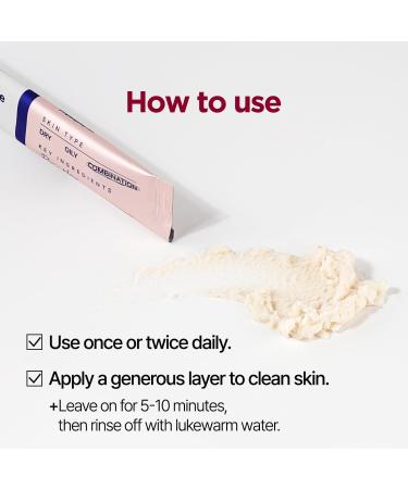 PONGDANG Nourishing Rice-Paste Wash-Off Mask | Gentle Exfoliation & Oil Control | Hydrating Care with Organic Rice Extract & Antioxidants | Helps Improve Skin Tone & Texture | Korean Skin Care - Buy Online on GoSupps.com