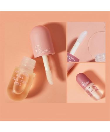 ZITIANY Lip Plumper Set - Natural Lip Care Serum for Moisturized, Plump Lips - Beautiful Day & Night Gloss - 2PCS Set - Buy Online on GoSupps.com