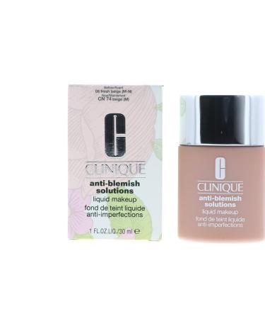 Clinique/acne Solutions Liquid Makeup 05 Fresh Beige 1.0 Oz 1.0 Oz Acne Solutions Foundation 1.0 OZ