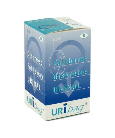URIBAG Urinal bottle foldable for men 1 pc