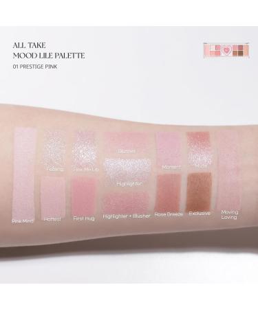 Buy Peripera ALL TAKE MOOD LIKE PALETTE 01 Prestige Pink | International Shipping Available - Buy Online on GoSupps.com