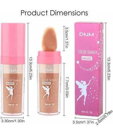 Highlighter Makeup Stick - Powder High Light Powder for Makeup Natural Three-Dimensional Face Powder Blusher for Women Men Females Males Shzons 03#bronze - Buy Online on GoSupps.com