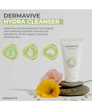 D.erm aviv e Hydra Cleanser - 120 mL | Hydrating Gentle Cleanser for All Skin Types | Shop Internationally - Buy Online on GoSupps.com