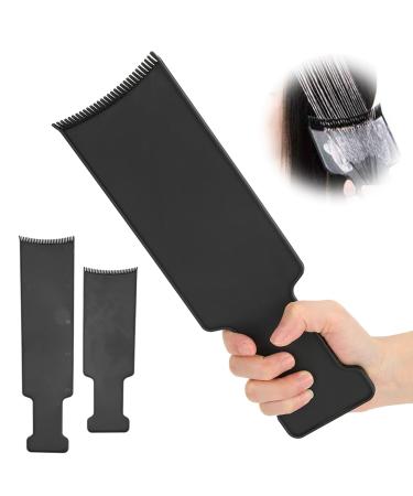 Hair Color Balayage Board Professional Coloring Board Diy Round Comb Hair Dyeing and Bleaching Board Suitable for Home Hairdressing Diy Highlighting Paddle