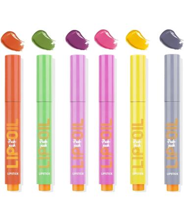  Opilroyn Plumping Lip Gloss Set Plumping Lip Gloss - Click Lipstick Non-Sticky Moisturizing Lip Gloss High Gloss Jelly Lip Plumping Pen for Women - Buy Online on GoSupps.com