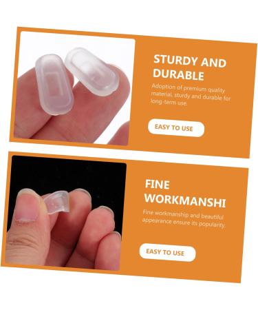 10 Pairs Silicone Nose Pads - PATAFIX Anti-Slide Glasses Furniture Cushions | Slipproof Support for Eyewear - Buy Online on GoSupps.com