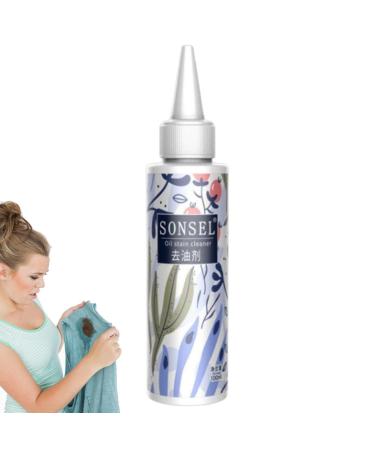Clothes Stain Remover 3.5 oz Stubborn Spots Removal Detergent | Mild Cleaner Removes Pet Spots Pet Urine & Pet Odors Red Wine Grease Ink & Coffee Stains