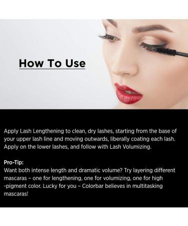 Colo.rbar Duo Mascara Carbon Black 4ml | Lengthening | Volumizing | Smudge-proof and waterproof - Buy Online on GoSupps.com