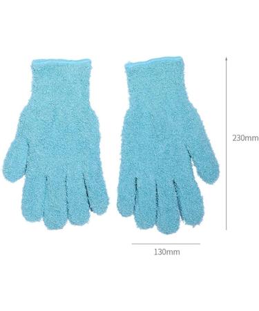 SEPTAM Cleaning Gloves Cleaning gloves household kitchen green (13 * 23cm) non-absorbent lint-free cloth - Buy Online on GoSupps.com