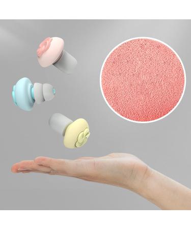 Buy 6 Pairs Pink Noise Reduction Earplugs - Multipurpose Reusable Comfortable Silicone for Sleeping Working & Studying - Buy Online on GoSupps.com