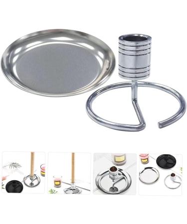 Solustrie MOXA Seat Fragrance Sticks & Incense Holder - Rustproof Steel Tablet Stand 2pcs 10x10cm | International Shipping Available - Buy Online on GoSupps.com