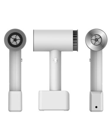 Rechargeable Wireless Hair Dryers Portable Cordless Hair Dryer 15600mAh Battery & Hot/Cold Air Travel Blow Dryer for School Pet s