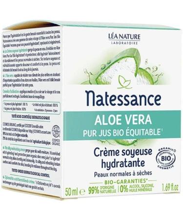 Natessance Aloe Vera Pur Jus Bio Moisturizer Bio 50 ml - Buy Online on GoSupps.com