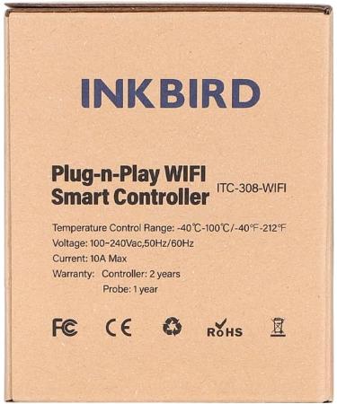 Inkbird ITC-308-WiFi Digital Wireless Thermostat - Remote Control Heating Cooling Temperature Controller - Buy Online on GoSupps.com
