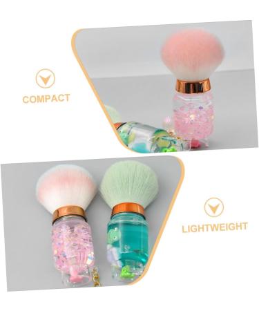 PLAFOPE Nail Dust Brush Women Makeup Tools Powder Makeup Brush Makeup Brush for Powder Blush Brush for Women Powder Brush Blush Brush for Cheeks Facial Makeup Brush Cosmetics Tools 9.00X3.50X3.50CM Pink - Buy Online on GoSupps.com