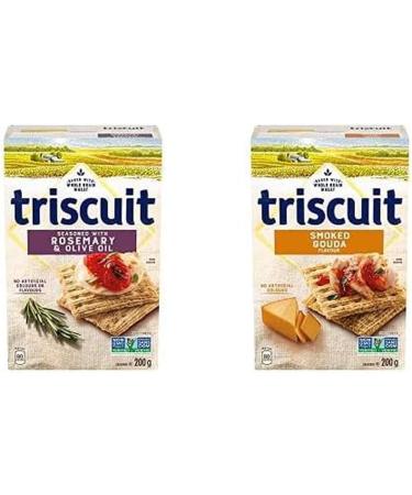 Triscuit Rosemary Olive Oil 200g with Smoked Gouda 200g