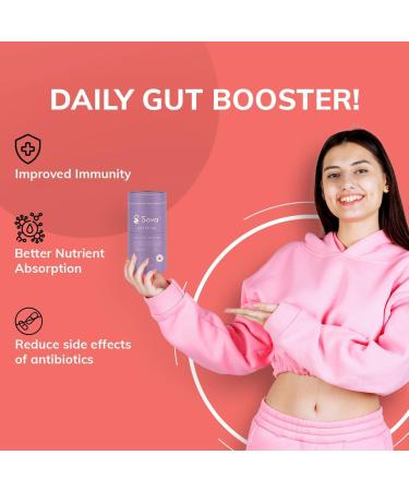 SS Gut Health Probiotics for Gut Microbiome Balance Better Immunity Digestion & Nutrition Absorption | No Added Sugar | 15 Vegan Sachets For Men and Women - Buy Online on GoSupps.com