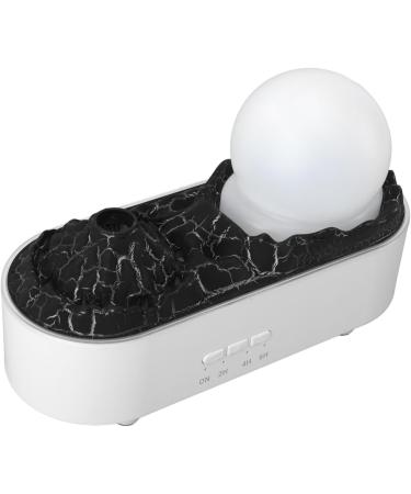 Aromatherapy Diffuser - Volcano 200ML Essential Oil Humidifier with Night Light 2 Mist Modes & Timer | Best for Home - White - Buy Online on GoSupps.com