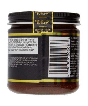 Better Than Bouillon Premium Mushroom Base 8 oz - Pack of 2 | Seasoned & Concentrated | Makes 9.5 Quarts | 38 Servings - Buy Online on GoSupps.com