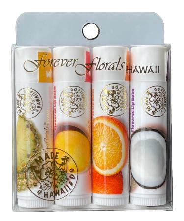 Buy Flavored Lip Balm in Tube - Assorted Set of 4 | Hydrating Lip Care for All Skin Types - Buy Online on GoSupps.com