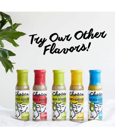 Chosen Foods Earth Goddess Dressing & Marinade - Toasted Sesame & Avocado Oil, 8 fl oz - Buy Online on GoSupps.com