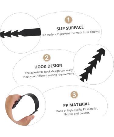 Buy Healvian 40 PC Adjustable Masking Hooks & Clothes Rack Accessories - Versatile Mask Strap Buckles & Cable Adjusters - Buy Online on GoSupps.com