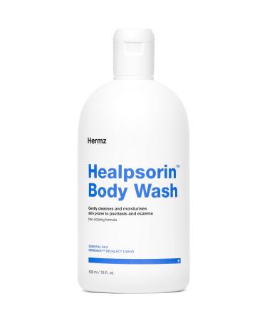 Healpsorin Hydrating Body Wash: Psoriasis and Sensitive Skin Shower Gel - Eczema Treatment - 500ml