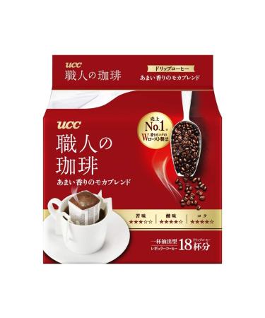 Coffee drip Coffee UCC Craftsman Sweet Aroma of Mocha Blend 18P