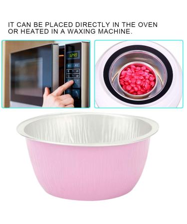 Portable Hair Removal Wax Bowl | 10-Compartment Tool Container with Golden Aluminum Foil | Ideal for Wax Beans Melting - Buy Online on GoSupps.com