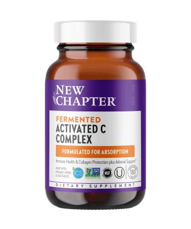 New Chapter Fermented Activated C Complex 180 Vegetarian Tablets