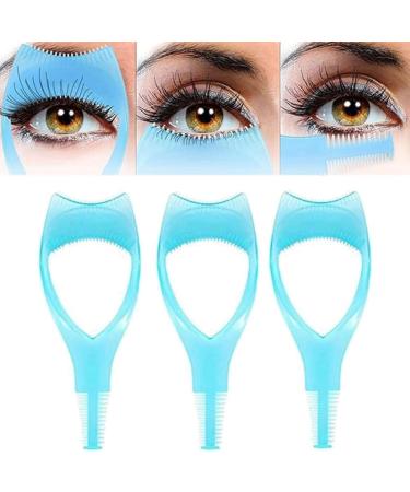 rumoe Eyelashes Tools Mascara Shield Applicator Eyelash Tool Upper Lower Eye Lash Mascara Guard Applicator Blue - Buy Online on GoSupps.com
