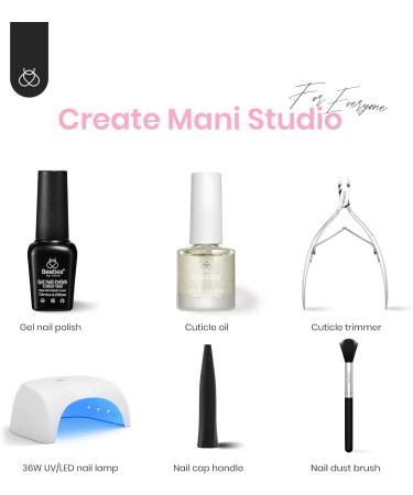 Beetles Gel Nail Polish Starter Kit - 12 Spring Pastel Colors with UV Light, Base & Top Coat, Cuticle Oil - Macaroon Gel Polish Set - 2023 Spring Trend - Nail Art DIY - Buy Online on GoSupps.com