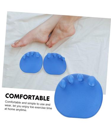 BESPORTBLE Arch Trainer Exercise Tools - Toe Correctors, Bunions Straighteners & Hallux Valgus Gel Protector - Blue (1 Pair) - Buy Online on GoSupps.com