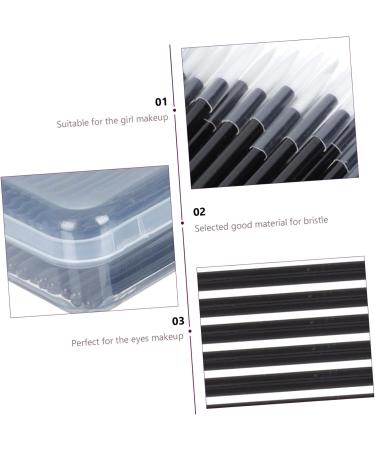 DOITOOL Eyeliner Wands 50pcs Eyeliner Brush Makeup Brush Eyelash Lip Girls Eyeliner Applicator Tool Simple Sequins Woman - Buy Online on GoSupps.com