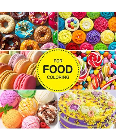 Nomeca 12 Color Food Coloring Set â€“ Vibrant Liquid Dye for Baking, Icing & DIY Slime â€“ Tasteless & Food Grade (10ml Bottles) - Buy Online on GoSupps.com