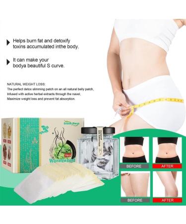 Moxibustion Belly Button Patch Natural Herbal Abdomen Waist Path(30Pcs/Box) (Color : 1pcs) - Buy Online on GoSupps.com