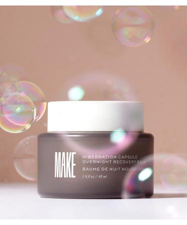 Make Hibernation Capsule Overnight Recovery Balm - Intense Hydration Night Cream with Upcycled Apple Extract - Moisturizer for All Skin Types - 1.6 Fl Oz - Buy Online on GoSupps.com