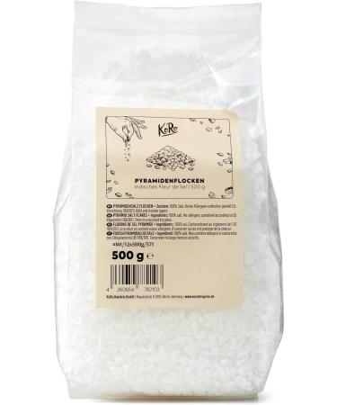KoRo - Pyramid Salt Flower 500g - Sunflakes to refine dishes of all kinds - Buy Online on GoSupps.com