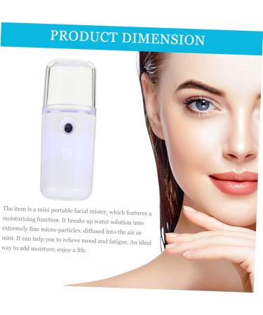 VINTORKY 1pc Creative Nano Mist Sprayer USB Sprayer Acondicionador Nano Facial Mister Handheld Steamer White - Buy Online on GoSupps.com