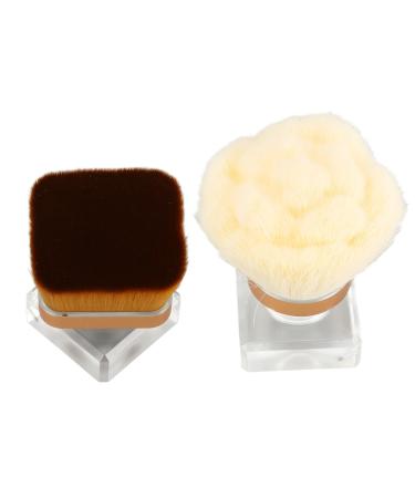 Loose Powder Foundation Brush Set Thickened Craftsmanship Synthetic Fiber Suitable for Various Makeup Applications