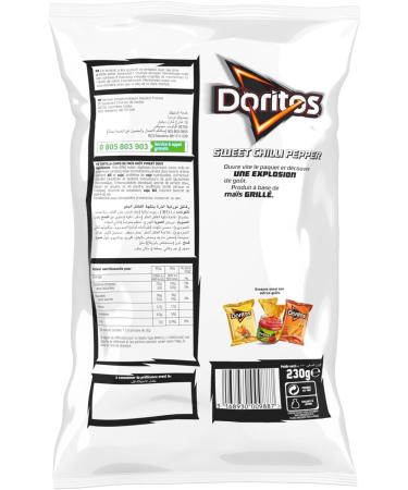 Doritos Tortillas Sweet Chilli Flavour Maxi Format 230 g - Buy Online on GoSupps.com