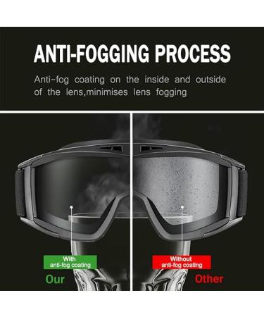 Tactical Airsoft Goggles Anti Fog Shooting Glasses Impact Resistant Safety Goggles with 3 Interchangable Lens - Buy Online on GoSupps.com