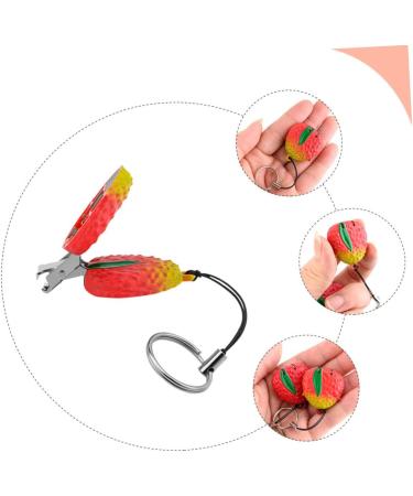 Beavorty Strawberry Nail Toddler Nail Clipper Fruit Nail Clippers for Women toenail Clippers Mini Nail Clippers Portable Fingernail Clipper Child Stainless Steel Tool fold - Buy Online on GoSupps.com
