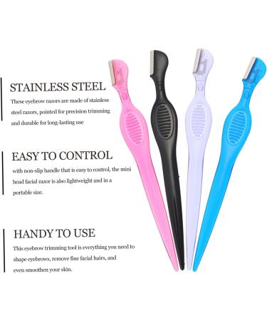 Minkissy 24-St Eyebrow Razor - Professional Trimmer for Women's Face Hair - Precise Eyebrow Shaping & Grooming Tool - Buy Online on GoSupps.com