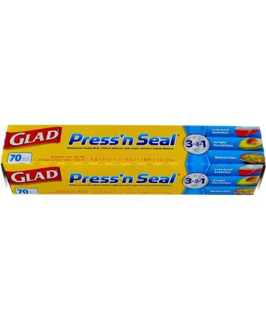 Glad Press'n Seal Plastic Food Wrap 100 sq ft - Secure Seal for Freshness - Buy Online on GoSupps.com
