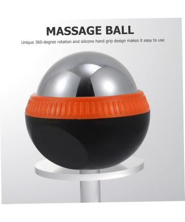 Plafope Stainless Steel Massage Globe - Cryospheric Cold Roller for Myofascial Release & Facial Cooling | Deep Tissue Foot Massager - 8.3x7.5x7cm - Buy Online on GoSupps.com