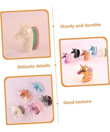 HAPINARY Nail Dust Cleaning Powder Makeup Brush Facial Cleaning Brush Stamping Nail Polish Sunglasses Display Stand Face Cleaner Brush Fingernail Scrub Brush Grip Make up Plastic - Buy Online on GoSupps.com